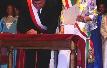 4 czerwca 2006 r., Bagnacavallo - podpisanie umowy o wsp&oacute;łpracy