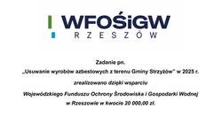 Zdjęcie do Informacja dotycząca realizacji zadania pn. &quot;Usuwanie...