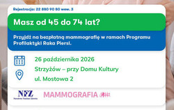 Zdjęcie do Skorzystaj z bezpłatnej mammografii w Strzyżowie