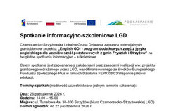 Zdjęcie do Spotkania informacyjno - szkoleniowe LGD