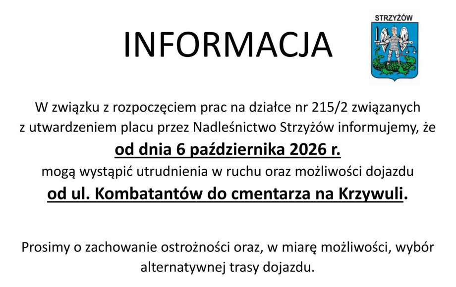 Zdjęcie do Utrudnienia w ruchu drogowym