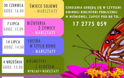 Zdjęcie do Bezpłatne szkolenia i warsztaty dla mieszkańc&oacute;w powiatu strzyżowskiego