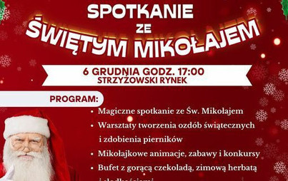 Zdjęcie do Spotkanie ze Świętym Mikołajem